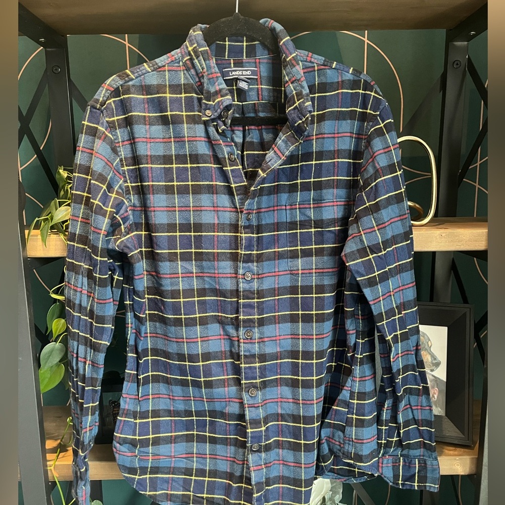 Men’s Lands End Flannel